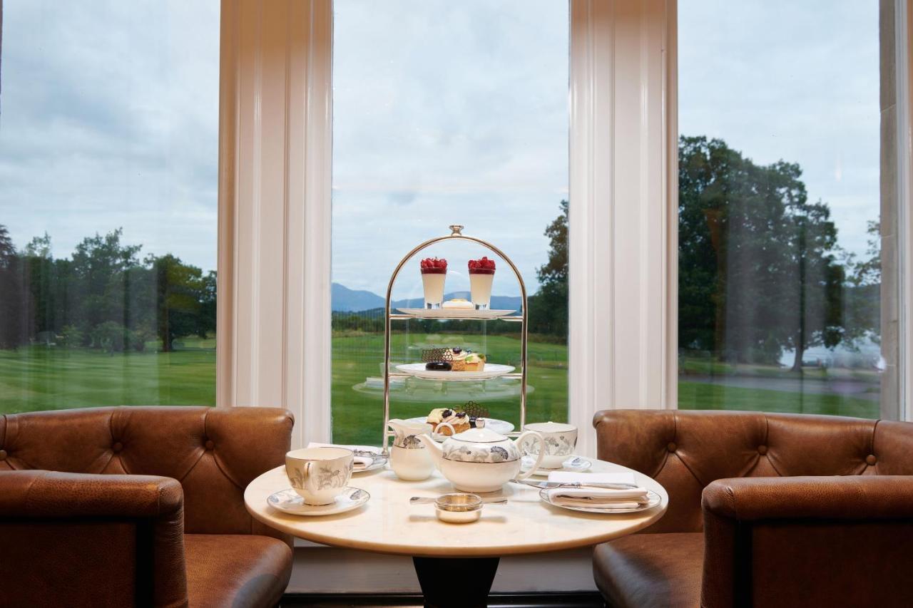 Cameron House On Loch Lomond Alexandria Exterior photo Afternoon tea at The Manor